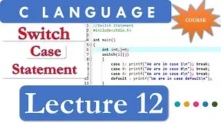 Switch Case Statement in a C Language Programming Explained