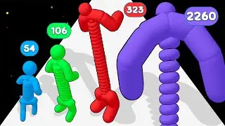 Tall.io 3D - Color Math Game Tall Man Run Race Master Max Level (Freeplay)