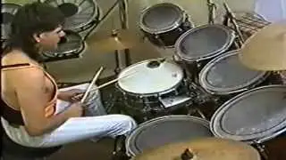 Drums rudiment-popular-MISKO DJORDJEVIC MILAN-Prva YU video skola za bubnjare-Part. 1