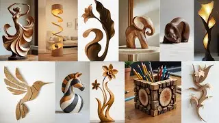 Make money with beautiful wood art ideas #homedecor #woodscraft #home #woodworking #decor #diy