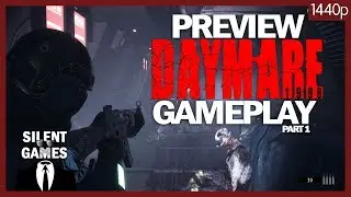 Daymare: 1998 Preview Part 1 - Silent Gameplay (No commentary) 1440p