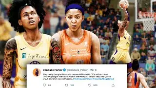 Juwanna & Quetta BEEF with CANDACE PARKER On Twitter After Getting TRADED! NBA 2K21 WNBA MyCAREER