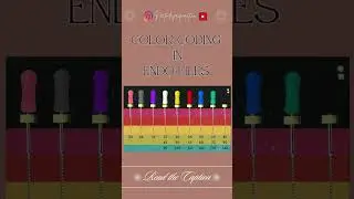 COLOR-CODING IN ENDO-FILES || Endodontic || K-files || H-files #neetmdspreparation #dentalnotes #mds