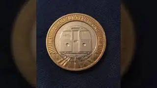 Coin Error 2013 London underground train &pound;2 coin