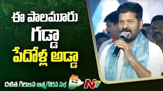 PCC Chief Revanth Reddy Power Full Speech At Dalitha Girijana Atma Gourava Sabha | Ntv