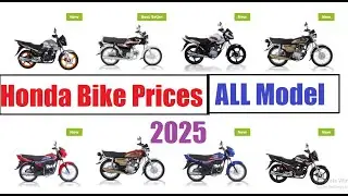 Honda Bike Prices in Pakistan 2025 / ALL Model / Honda CD 70 / Honda Pridor / Honda CG 125 / Self