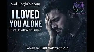 I Loved You Alone 💔 | Sad English Song | Deep Heartbreak Ballad | Pain Voices Studio