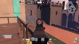 Play Fortnite Ballistic on Map Hammer Fall