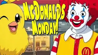 McDonald's Monday! Happy Meal Minis #8 and #9 and Birdie from 1995!