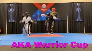 Mens Black Belt Point Fighting - AKA Warrior Cup 2022 Sport Karate Tournament