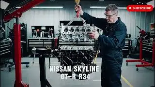 ASMR Restoration – Abandoned Nissan Skyline GT-R R34 | Godzilla Reborn