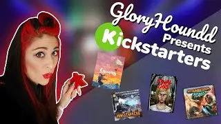 Kickstarter Board Games -Canvas, Final Girl, Steampunk Rally Fusion and Mini Express!