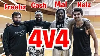 4v4 Basketball W/ Cash & Mal! We Didn&rsquo;t Lose A Game!