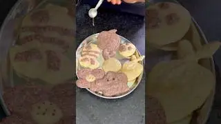 Cartoon shaped millet idli for kids☺️|#shorts|#youtubeshorts|#cartoonshapeidli|#milletidli|#millets