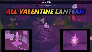 All Valentine Lantern Location Fisch #fisch #roblox
