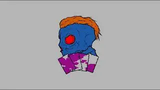 SKULL NEON-GRADIENT