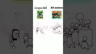 DB vs all animes #goku #anime #edit