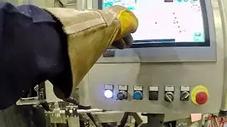 AKASO Brave 4 Pro: Robot Welding A Production Oil Tank No Commentary Full Process
