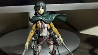 MIKASA ACKERMAN FIGMA ACTION FIGURE UNBOXING 