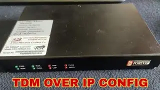 TDMoIP TDM over IP Config