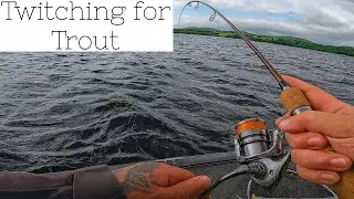 🔥Twitching for Wild Trout on Lough Derg | Light Rods & Jerkbaits Action! 🎣