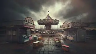 Carousel in Silence | Relaxing Lo-fi Beat for Meditation and Focus | 2 Hours | 4K | Lo-Fi 4K