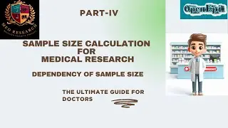 Sample Size Calculation Part IV: Dependency of sample Size