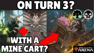 🌳💀SICK COMBO! Careening MINE Cart + Kona Rescue Beastie | Foundations Ranked Standard