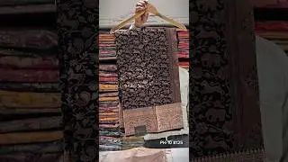 Adorable Kanjivaram Saree from Kanchan Saree 🖤