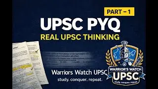 &ldquo;UPSC PYQs Explained | CDS & CAPF | GS & GK | Part-1&rdquo;