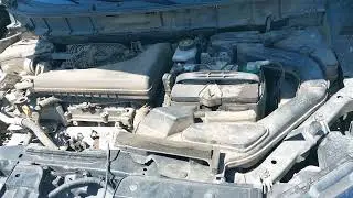 Звук мотора Nissan QR25DE 2.5L Inline4 16 Valve  Gas Regular Unleaded от 2016 Nissan Rogue Sv KNM...