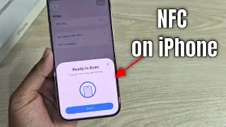 Как включить NFC на iPhone?