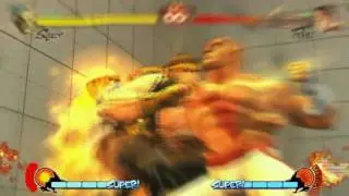 Street Fighter 4: Sagat Combo Video