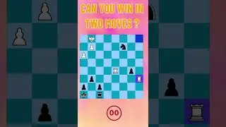 💀 A Devastating 2-Move Tactical Shot! ♟