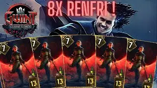 8X Renfri niszczy każdego! Top Mem ! Samą Renfri wygrasz - Gwint - Nilfgaard - ng- Hochsztapler