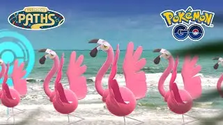 Flamigo, the Synchronize Pok&eacute;mon, will make its Pok&eacute;mon GO debut!