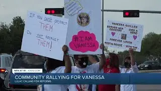 LULAC hosts protest outside gates of Fort Hood calling for justice for Spc. Vanessa Guillen