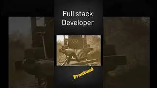 What is full-stack developer? #code#developer #engineer front end + back end