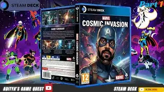 Marvel Cosmic Invasion Gameplay Walkthrough with commentary - The Beginning(Part 1) - Steam Deck
