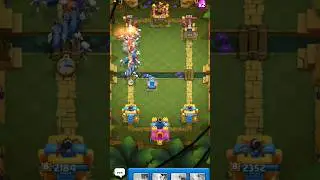 His initial decision knocked him out of the match #clashroyale #clashroyalechallenge #clashroyale