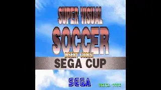 SUPER VISUAL SOCCER ‐ ARCADE ( SEGA - SYSTEM 32 - 1994 )