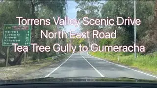 Cruising with Sam, Torrens Valley Scenic Drive, Tea Tree Gully to Gumeracha, South Australia