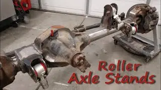 DIY Roller Axle Stands: Easy Mobility Solution for Solid Axles