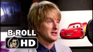 CARS 3 Voice Cast B-Roll Footage ft. Owen Wilson (2017) Lightning McQueen Pixar Movie HD