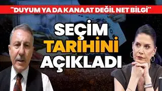 Se&ccedil;im tarihini 'net bilgi' diyerek a&ccedil;ıkladı | Sel&ccedil;uk &Ouml;zdağ
