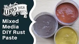 DIY Rust Paste for Mixed Media