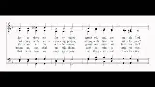[HD] Forty Days and Forty Nights Sheet Music: Original (With Parts)