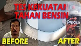 Asli!! Cat ini Tahan Bensin