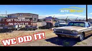 Taking on Route 66 in a barn find 1966 Thunderbird!  CO to Texas,  Part 1