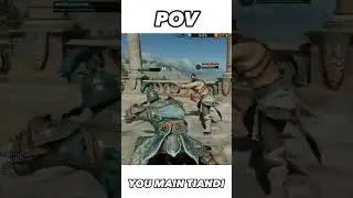 POV you main Tiandi: For Honor #forhonor #funny #shorts